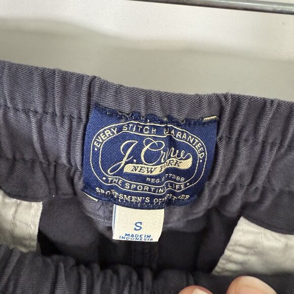 J Crew Pants Men's Small Blue Grey Elastic Waist Drawstring Pockets Skinny Leg - Picture 6 of 11